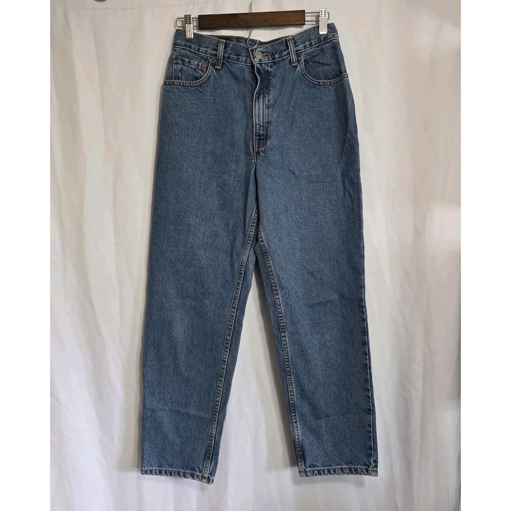 Levis 550 Jeans Womens 8 S Blue Excellent High‎ Rise Tapered Relaxed Mom Vintage